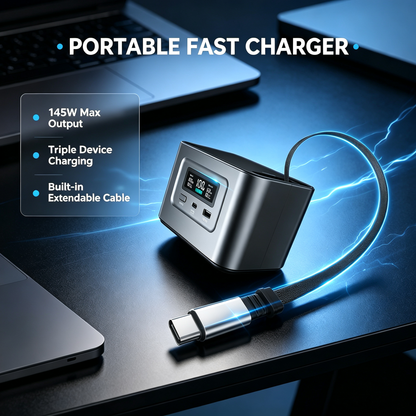 145W Portable Fast Charger