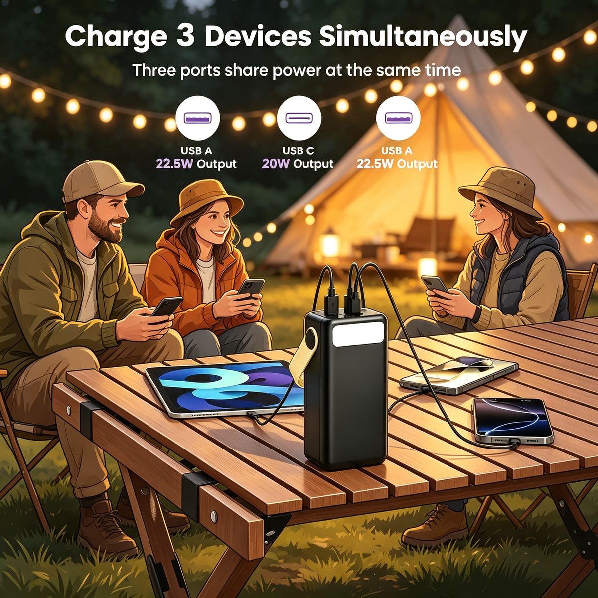 60000mAh Fast Charge Power Bank
