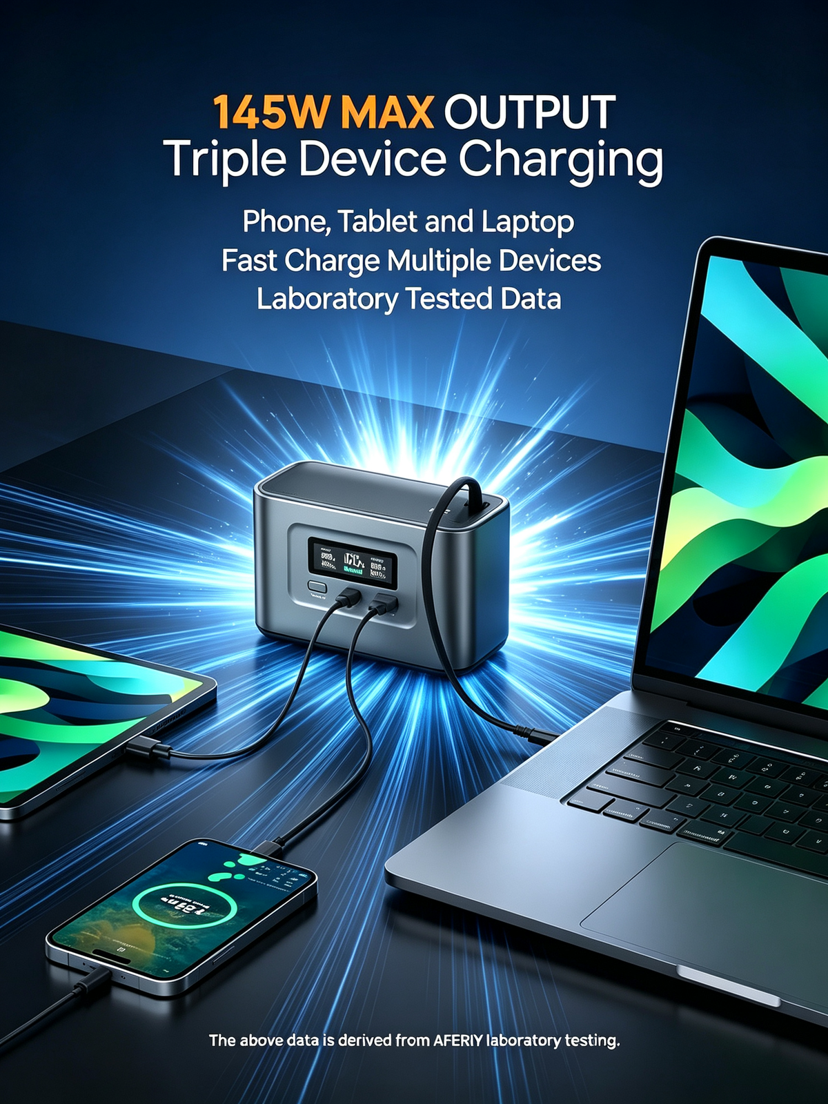 145W Portable Fast Charger