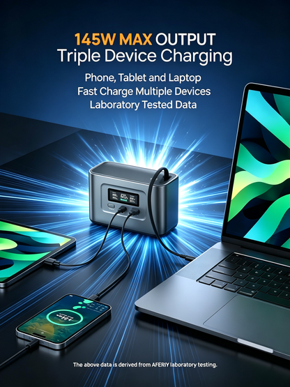 145W Portable Fast Charger