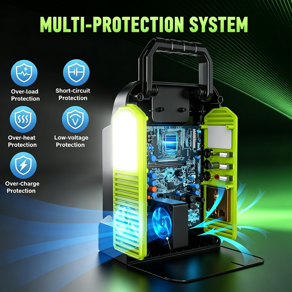350W Portable Power Inverter