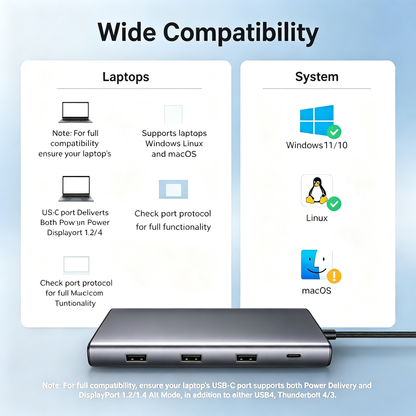 10-in-1 USB-C Multi-Function Hub